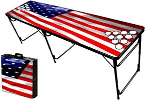 USA Beer Pong Table